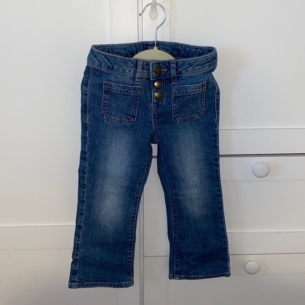 GAP KIDS GIRLS BELLBOTTOM JEANA SIZE 5